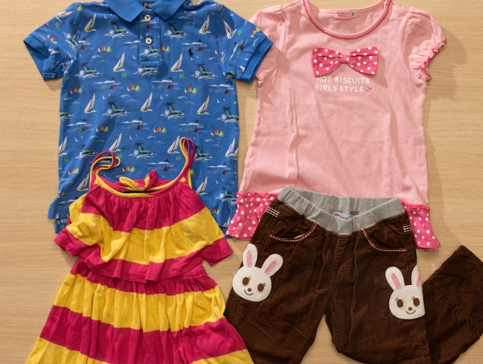 サイズ100~115cmの子ども服の買取金額の高さ