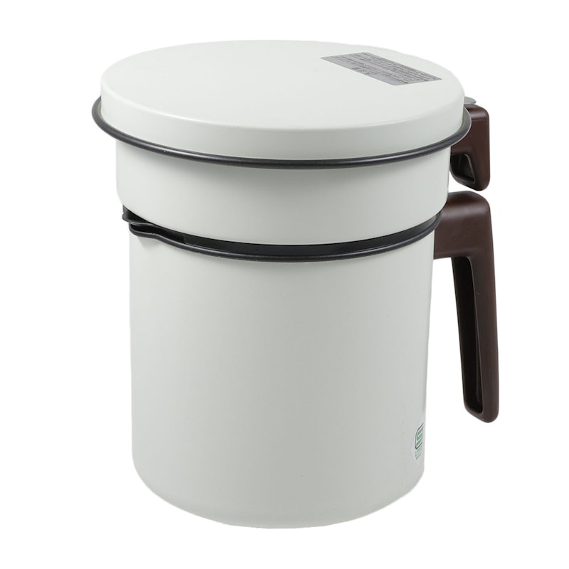 高木金属工業 耐熱ガラス製活性炭油ろ過 ポットW二重口 KWP-GNを