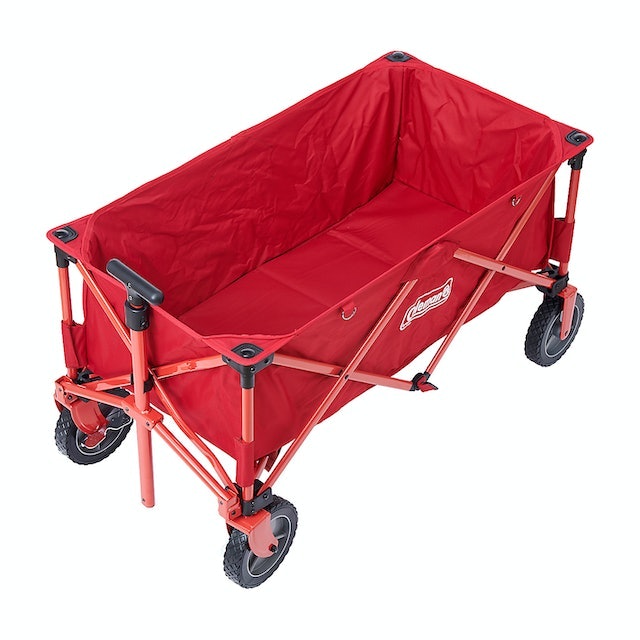 Coleman アウトドアワゴン 赤 キャンプ用品 避難用品 新品未開封 Coleman アウトドアワゴン 赤 キャンプ用品 避難用品 新品未開封