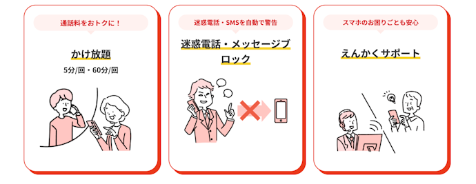 60歳以上のお得なプランは?