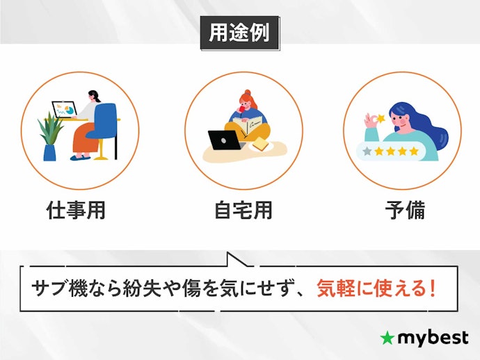 サブ機として使うなら5,000円以下も選択肢に