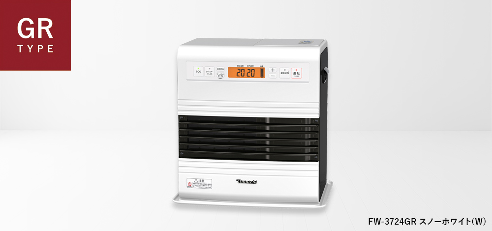 ダイニチ工業 石油ファンヒーター GR TYPE｜FW-4724GR(W)｜[通販