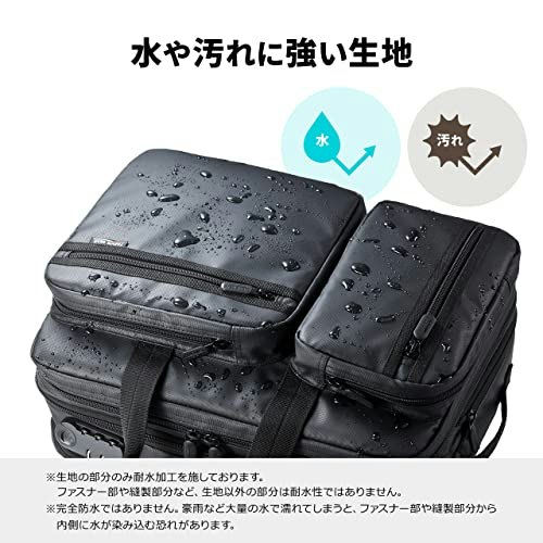 雨水の侵入で荷物が濡れないよう、耐水性のあるものがおすすめ