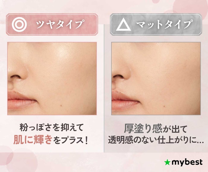 ツヤ肌?マット肌?透明感を演出したいなら、ツヤタイプをチョイス