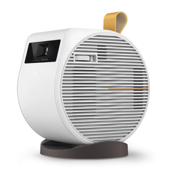 【使用時間13h】BenQ GV31 ポータブルプロジェクター 天井シアター向け モバイルプロジェクター パールホワイト GV31