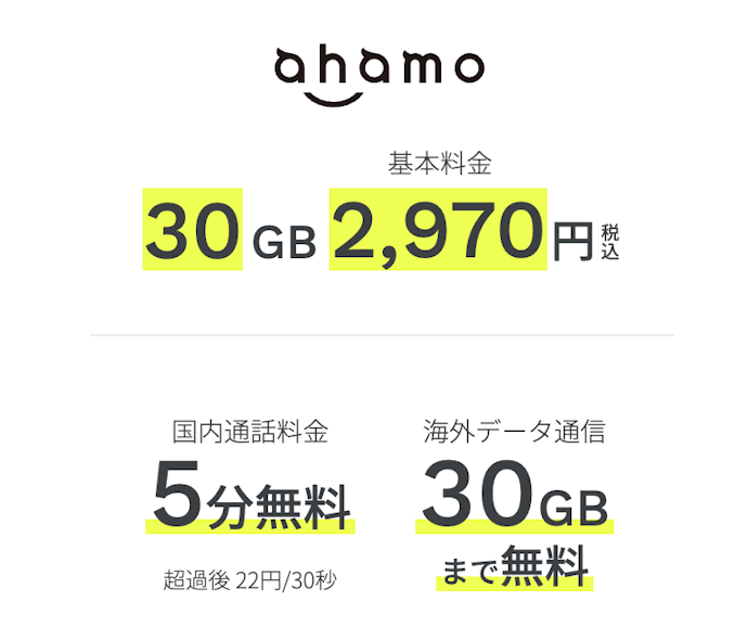 5分以内の国内通話が何度でも無料
