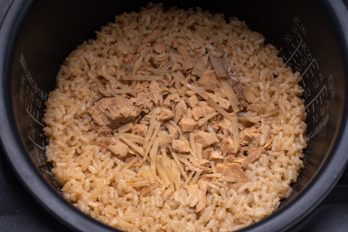 ツナの炊き込みご飯