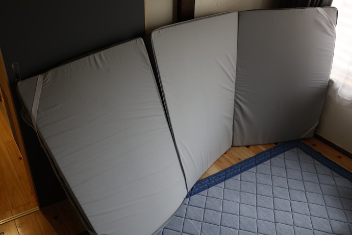 こまめに干して清潔に保ちたいなら、軽くてたためるタイプを。軽さの目安は5kgほど