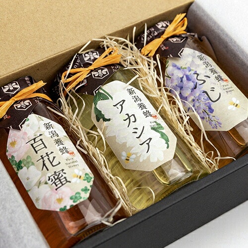 セット商品や贅沢なはちみつはギフトもぴったり