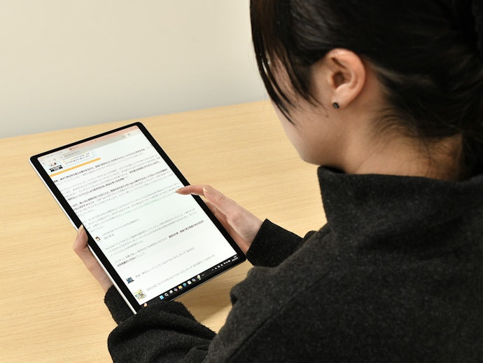 タブレットとしての使いやすさ