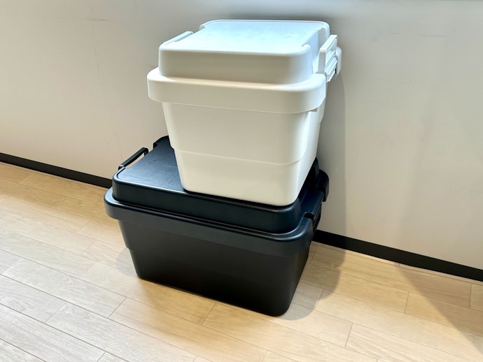 家の収納としても使える!シンプルなデザインだから部屋になじむ