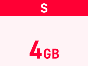 シンプル2 Sは4GB使えて月額2,365円
