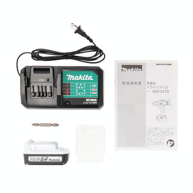 Makita（マキタ） 充電式ドライバドリル MDF347DSをレビュー