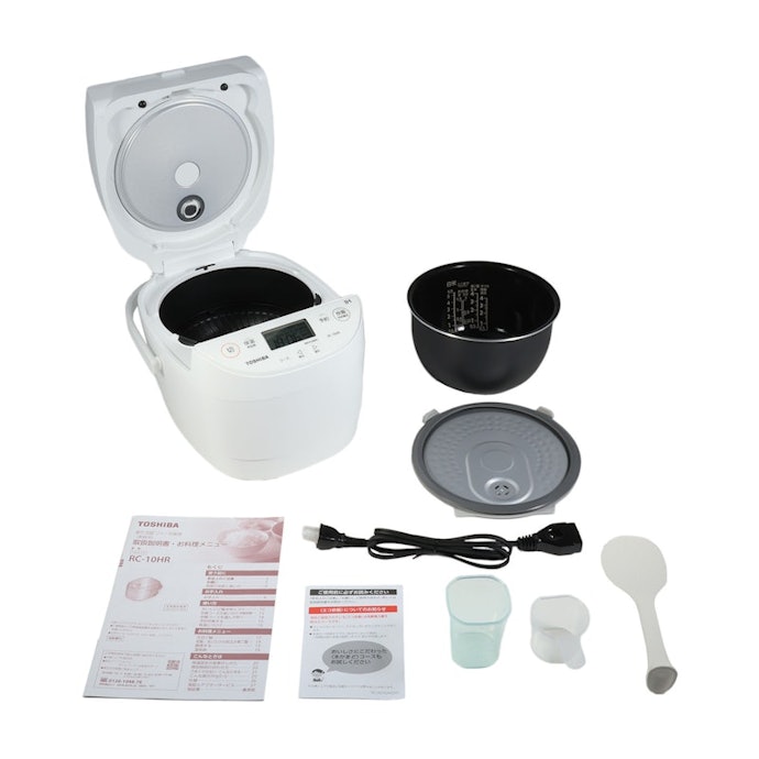 TOSHIBA 東芝 IHジャー炊飯器 RC-10HR 5.5合 2023年製 東芝 IHジャー炊飯器 RC-10HRをレビュー!クチコミ・評判をもと
