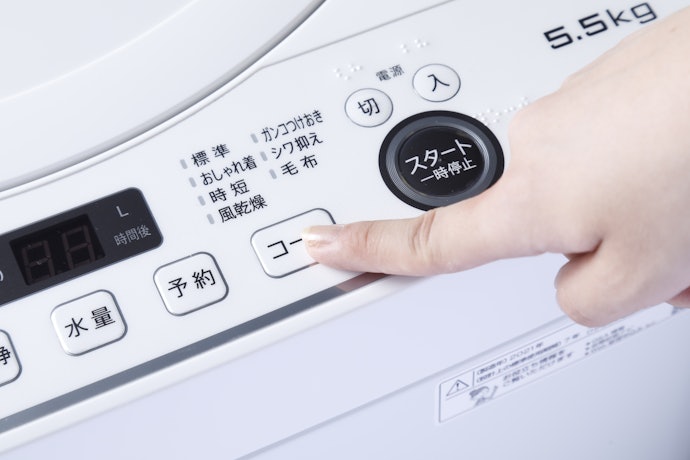 洗濯機対応はマスト。手入れが簡単なものを選んで