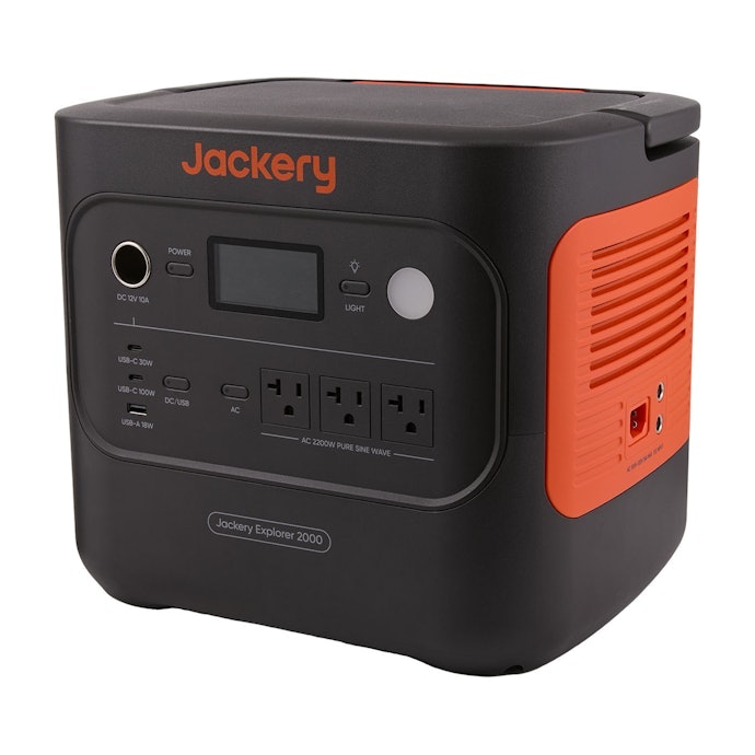 【55%オフ】Jackery「ポータブル電源 2000 New」【大容量のポータブル電源】