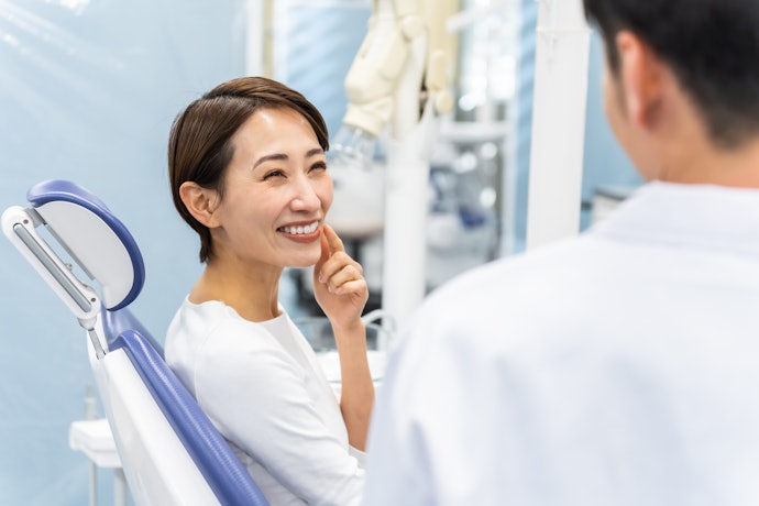 虫歯や歯周病を治療していない人