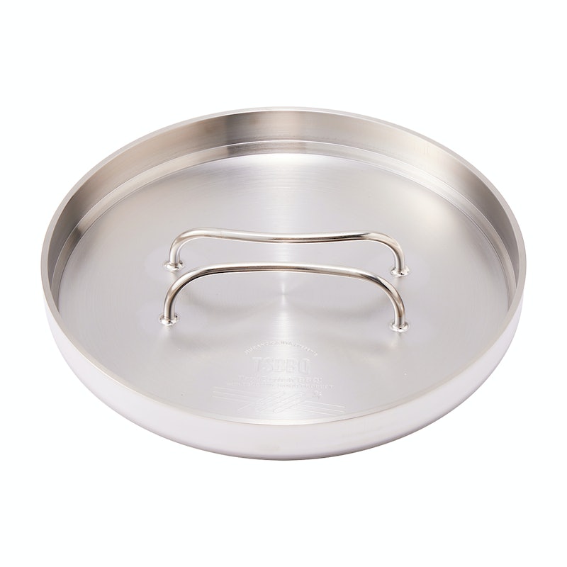 未使用　TSBBQ ライトステンレス　ダッチオーブン　10インチ　底網　リフター 燕三条製＞TSBBQライトステンレスハーフダッチオーブン 10インチ