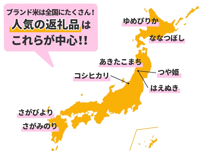 特Aランクや高級ブランド米も!品種や銘柄を厳選しよう