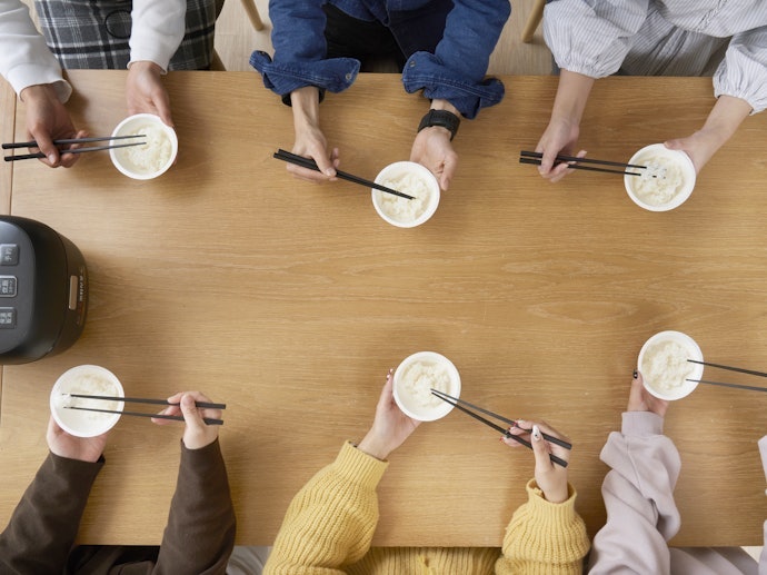 粒感と柔らかさを両立した炊き上がり。ほのかな甘さでクセがない