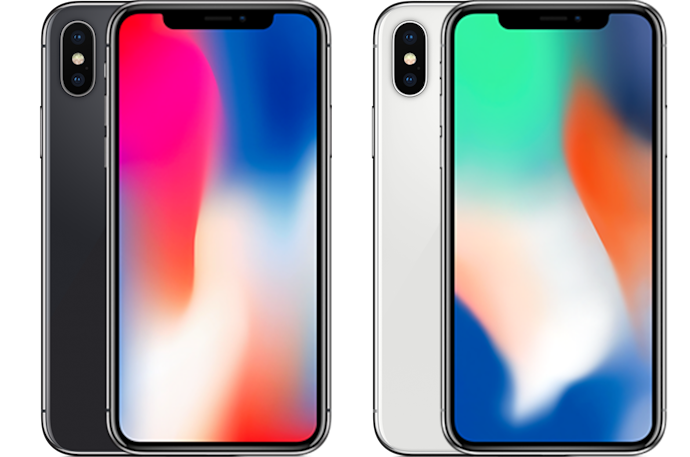 iPhone X:ホームボタンが廃止されベゼルレスデザインに