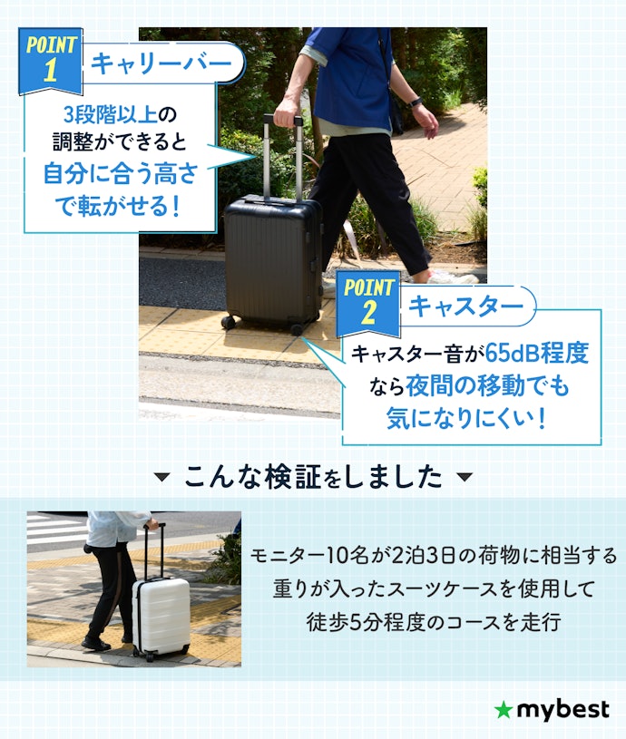 ストレスフリーに操作できるものを選ぼう