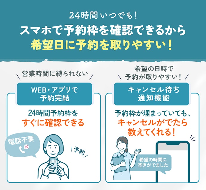 医療脱毛はWEB予約&店舗間移動が可能だとスムーズに通いやすい