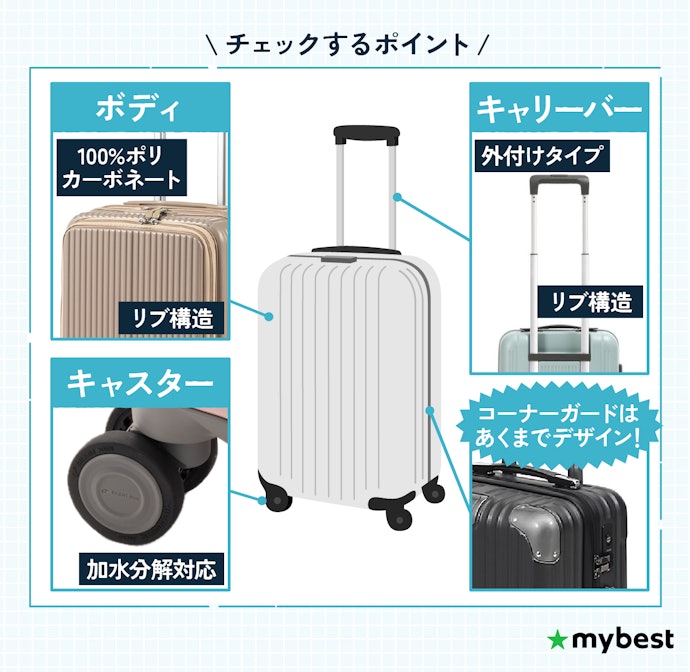 素材と作りをチェックして、破損の心配を最小限に抑えよう!