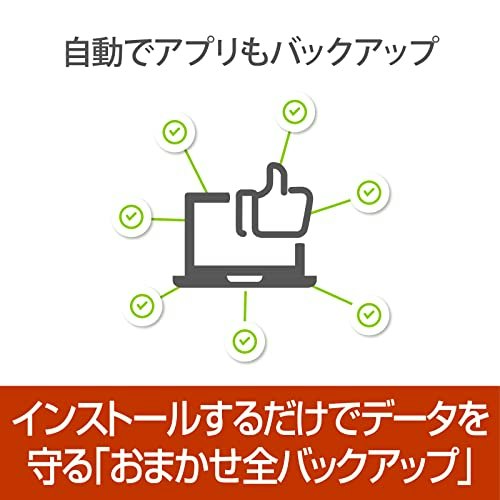 バックアップの種類は2種類。バックアップを取りたい対象に合わせて選んで