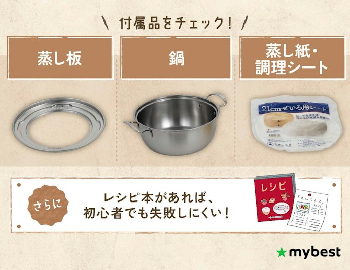はじめてせいろ蒸しに挑戦するなら、必要な道具が一式そろったセット内容をチェック