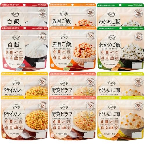 人数・備蓄日数に合わせてセット内容を考えよう