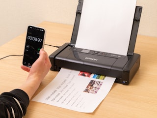 印刷スピード