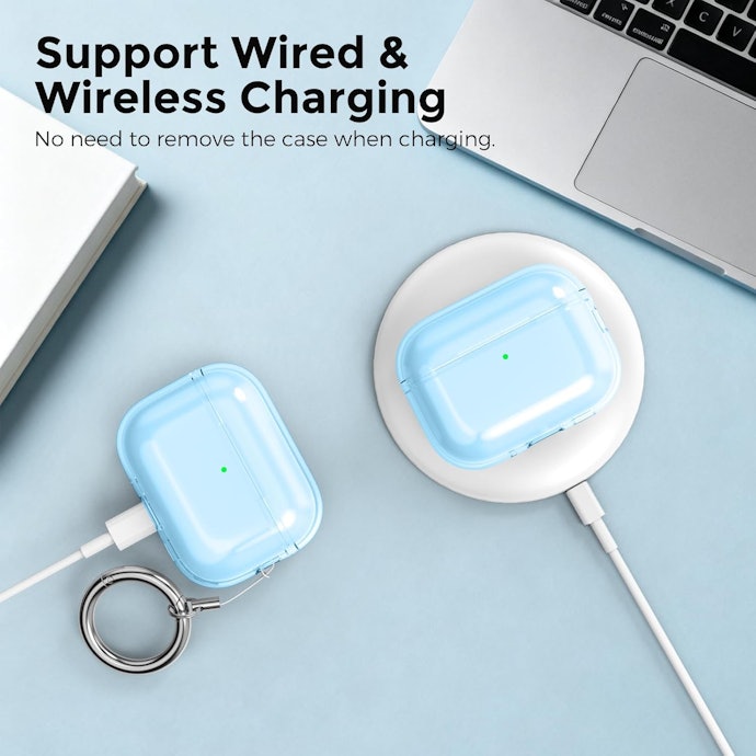 装着したまま充電できると便利。ワイヤレス充電ができるかもチェック