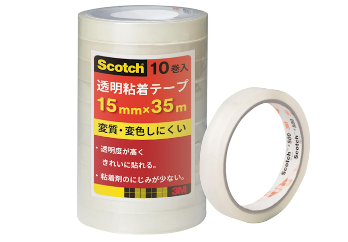 用途にあわせてテープ幅をチョイス