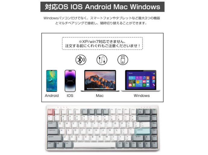 対応OSを確認しよう。バージョンにも注意