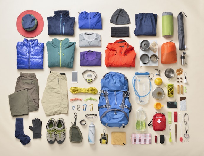 登山行程やシーズンに合わせて容量を決定しよう