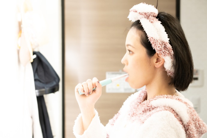 力を入れて磨くクセがあるなら、押し付け防止センサーがおすすめ