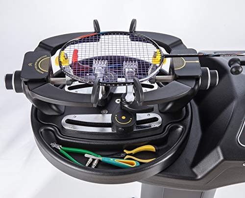 6点支持式のガット張り機がベター。ラケットサポートのタイプを確認しよう