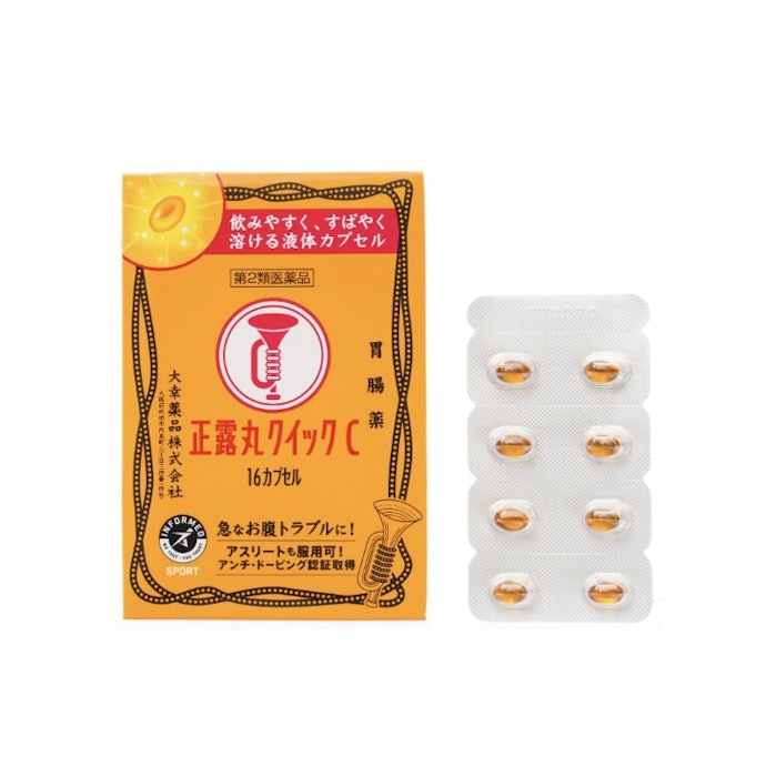 【正露丸クイックC 第2類医薬品】においをおさえた(※1)液体カプセル。外出先での携帯に
