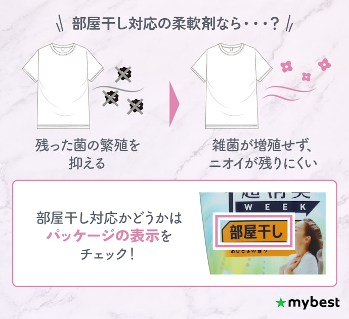 部屋干しが多い人は「部屋干し対応」か確認しよう