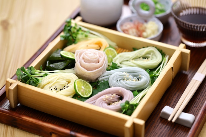 風味づけされたそうめんも要チェック