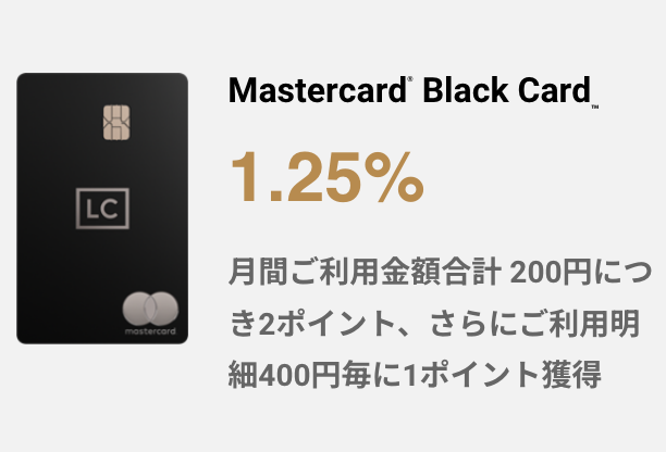 お得に使うなら、ポイント還元率が1.00%以上を目安に