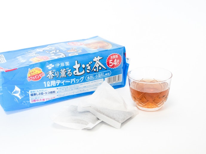 麦茶のパックは時間になったら取り出す