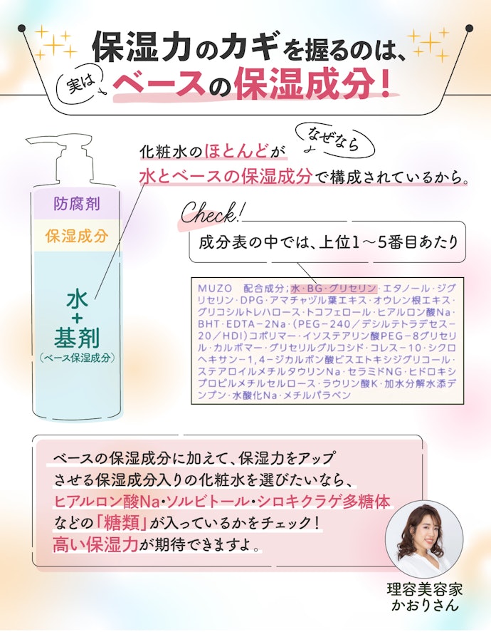 乾燥は大敵!肌をうるおす保湿成分はグリセリンが優秀