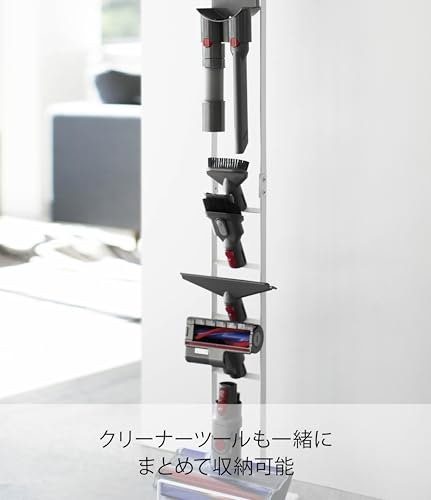 掃除を効率化するなら、付属品も一緒に収納できるものを