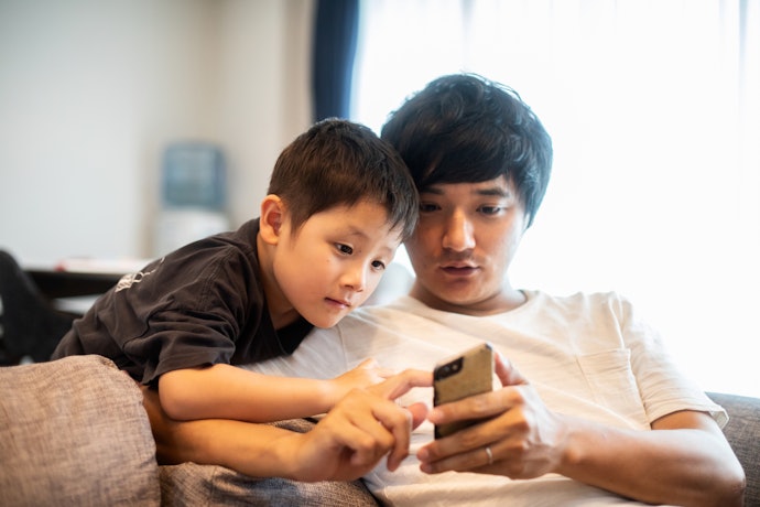 子どものスマホにフィルタリング機能が設定できる