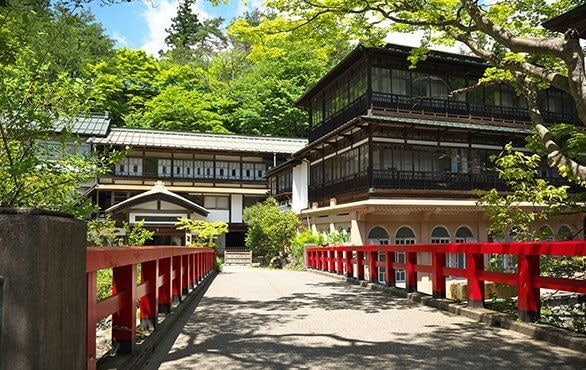 四万には、レトロな雰囲気のフォトジェニックな宿も豊富
