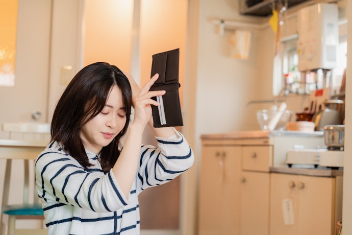 残ったお金を貯めようと考えている