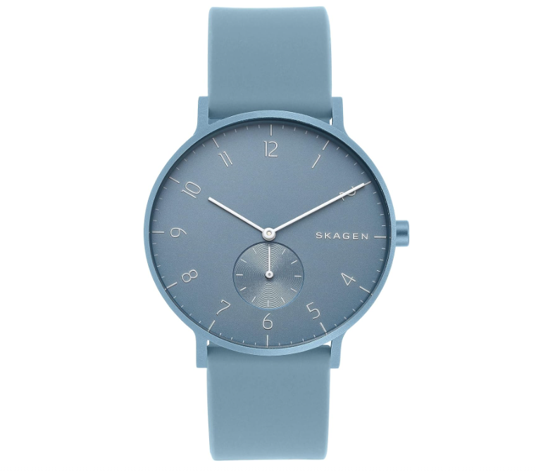 スカーゲンSkagen Men's Kristoffer SKW6526 稼動品 Watch Skw6500 Skagen Kristoffer 42mm Steel Blue Dial Quartz