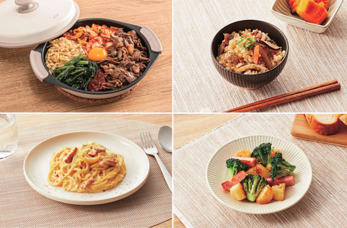 焼く以外にも炒める・蒸す・炊く・茹でるなど大活躍!パスタや炊き込みご飯も作れる